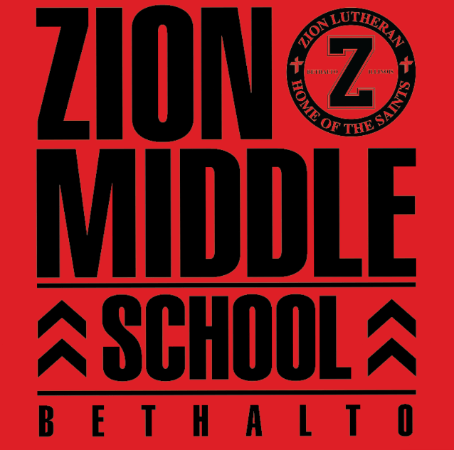 Zion Lutheran School Bethalto Recognizes 1st Quarter Outstanding
