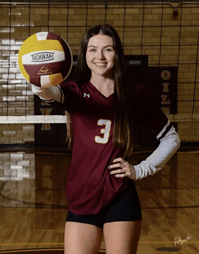 Violet Stover Has Success For Oilers Volleyball, She Is A Midwest