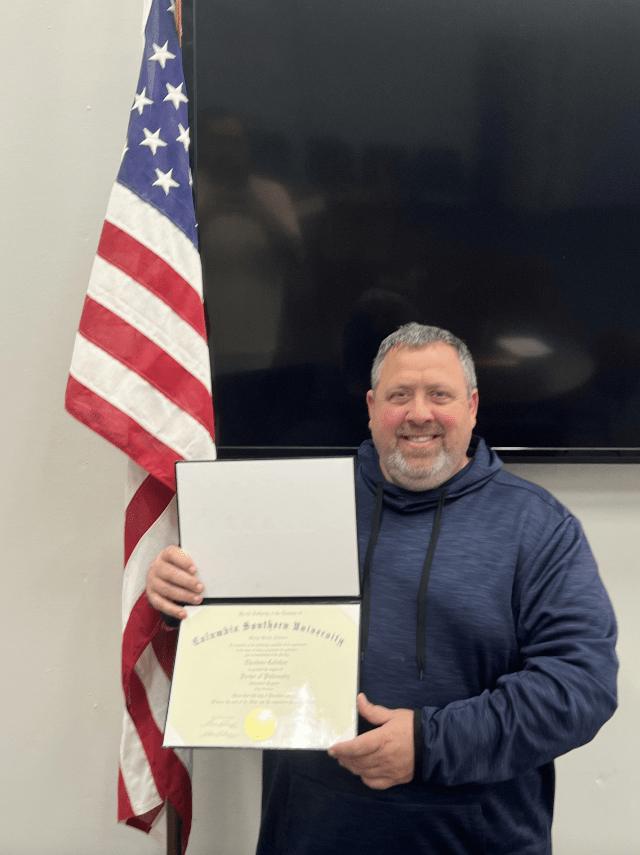 Opinion South Roxana Celebrates Mayor TJ Callahan's Doctorate