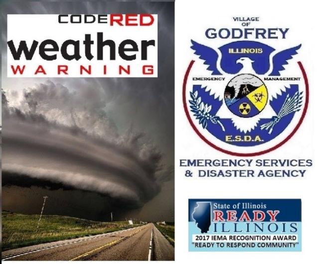 Godfrey Disaster Preparedness Campaign and sign up drive for Code Red