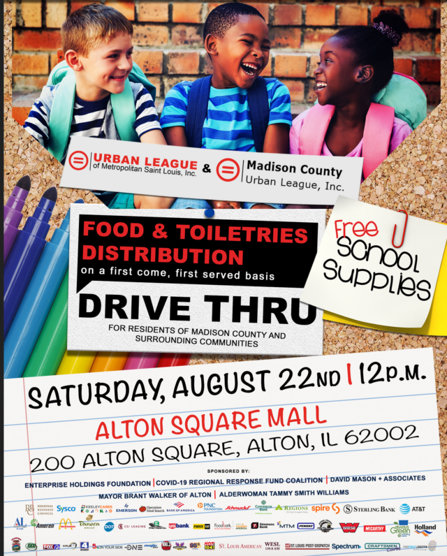 DriveThru Food/School Supplies Distribution Scheduled For Noon