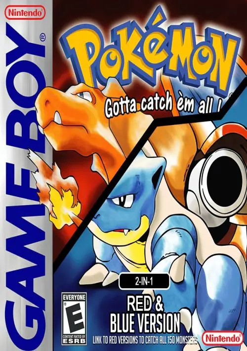 Pokemon Red and Blue ROM Download GameBoy Advance(GBA)