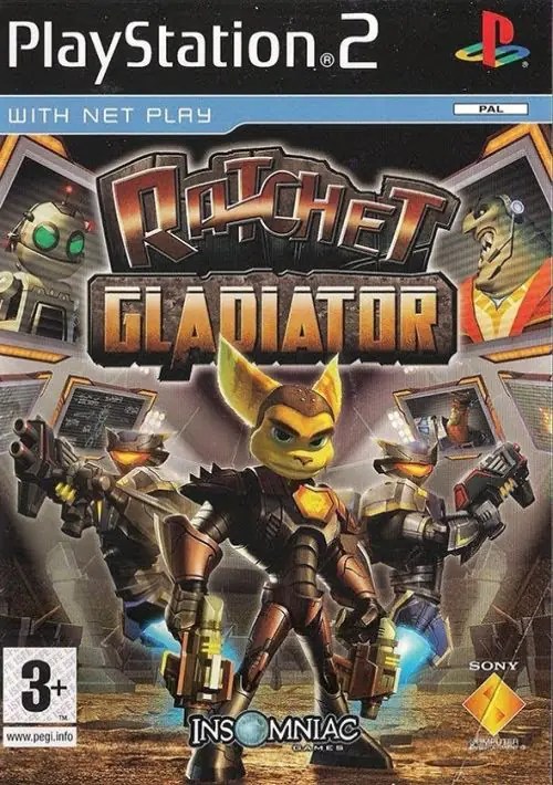 Ratchet Gladiator (Europe) ROM Download Sony PlayStation 2(PS2)
