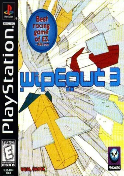 Wipeout 3 ROM Download Sony PSX/PlayStation 1(PSX)