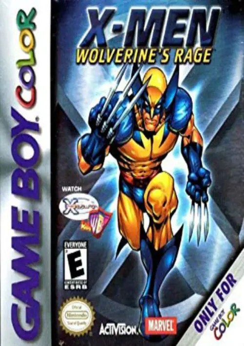 XMen Wolverine's Rage ROM Download GameBoy Color(GBC)