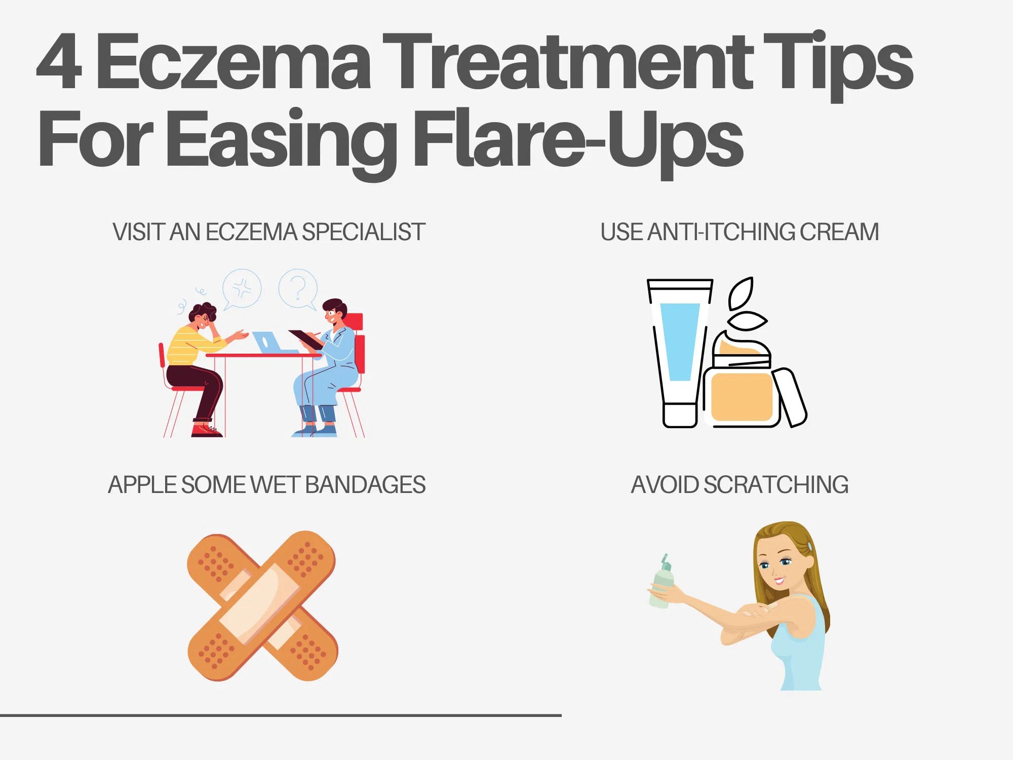 Eczema Treatment Tips How To Prevent And Relieve FlareUps? 100 Health