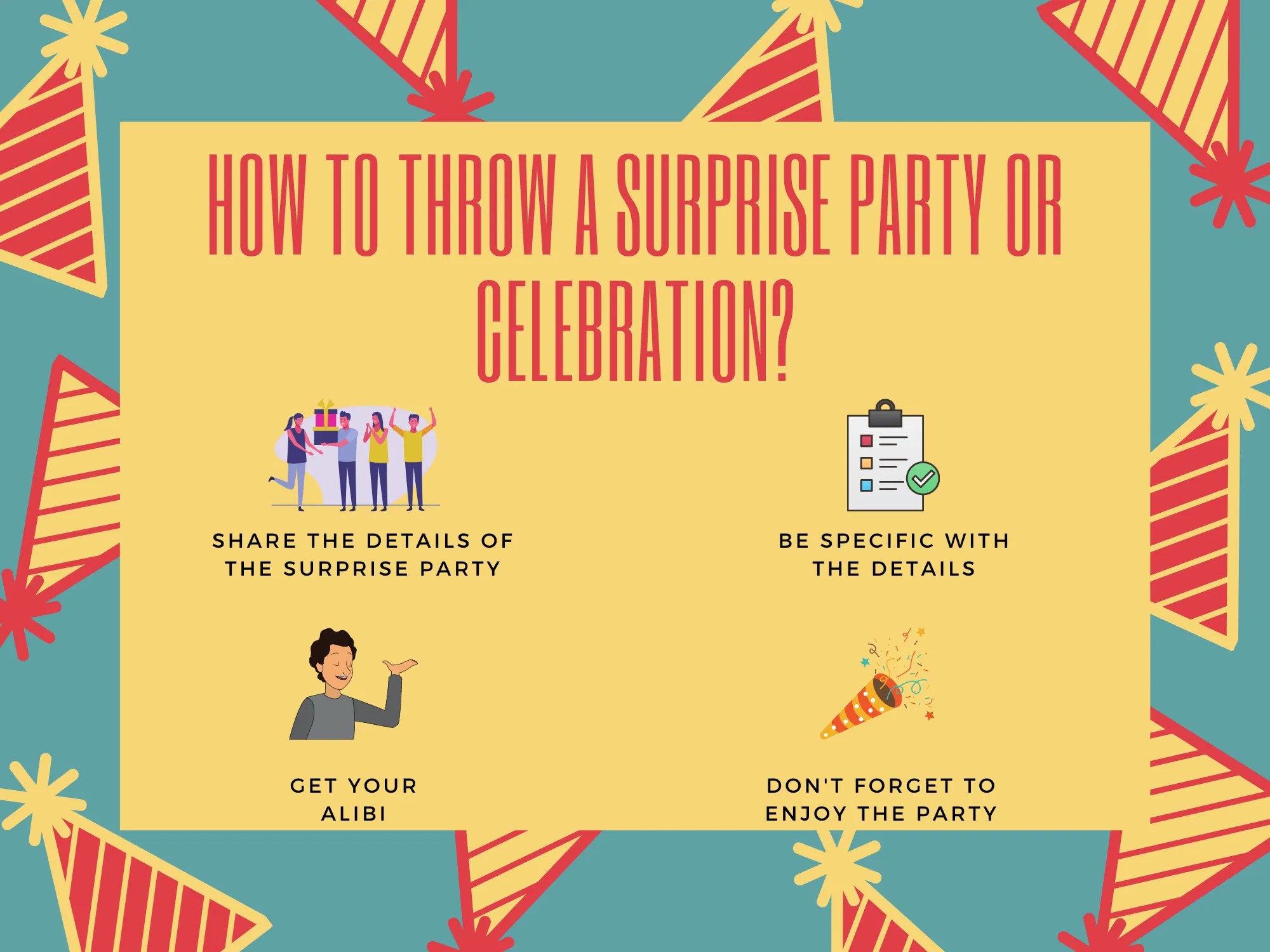 4 Important Tips in Throwing Surprise Parties for Your Loved Ones