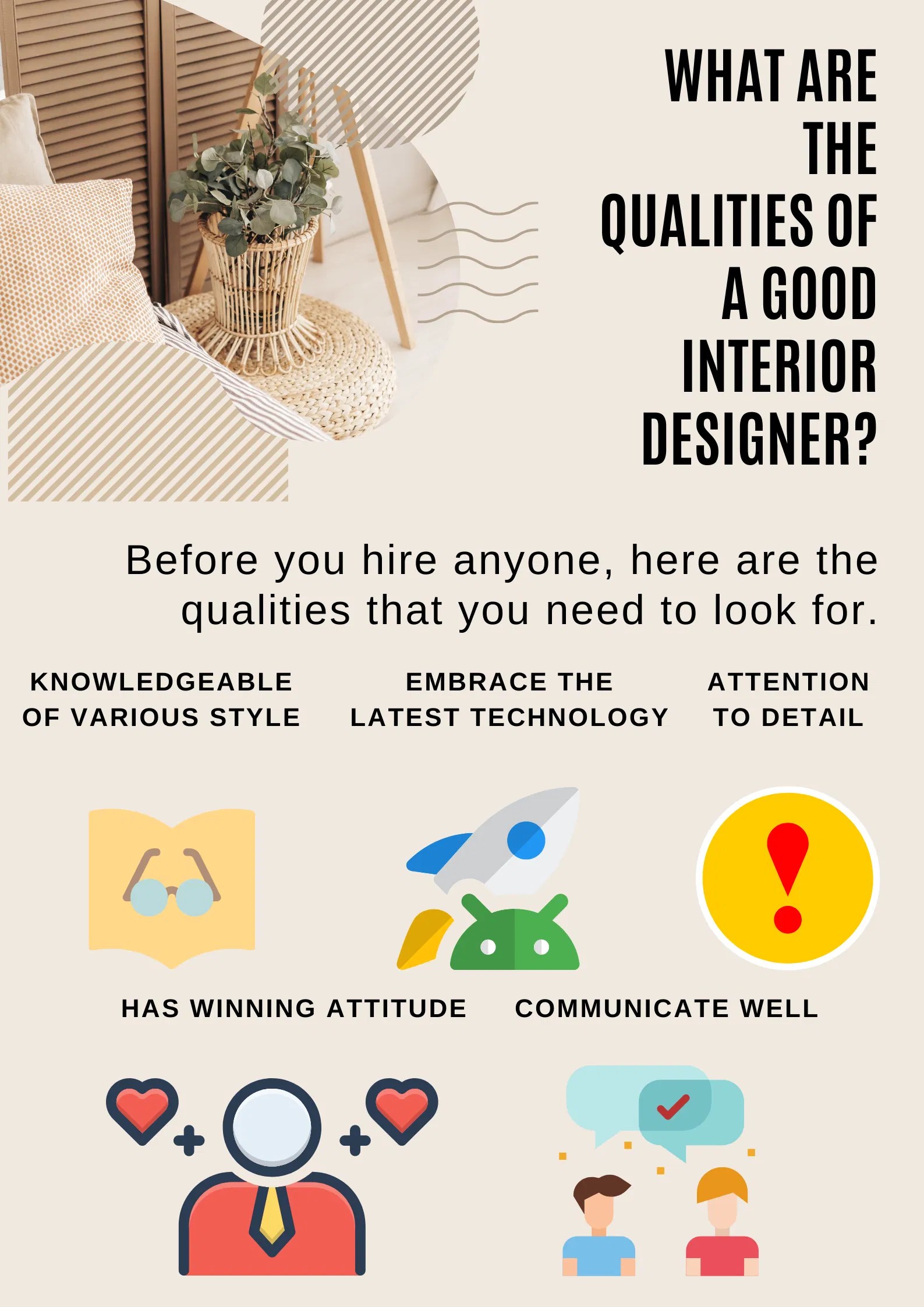 What Are the Qualities of a Good Interior Designer? Hardware