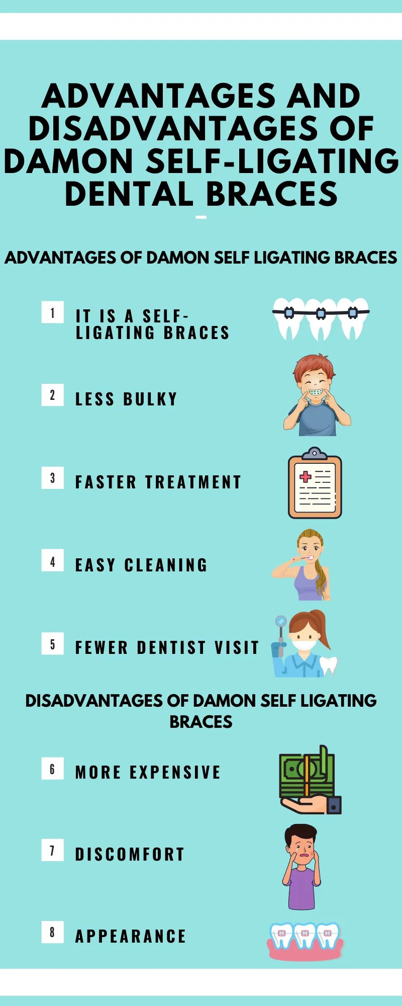 Advantages and Disadvantages of Damon SelfLigating Dental Braces