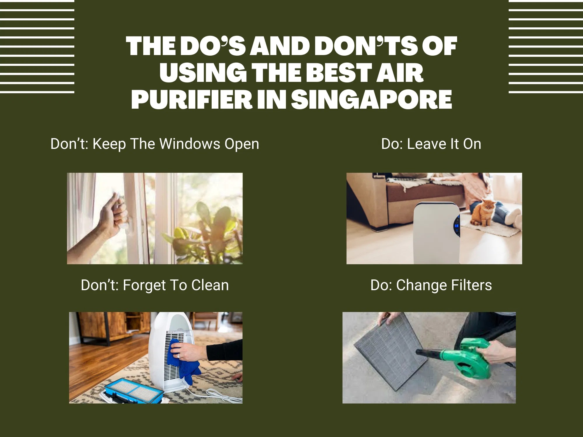 The Do’s And Don’ts Of Using The Best Air Purifier In Singapore
