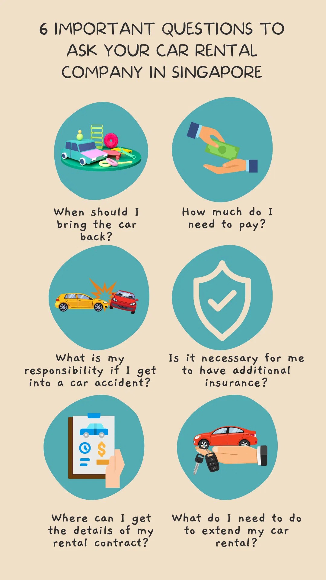 6 Important Questions To Ask Your Car Rental Company In Singapore