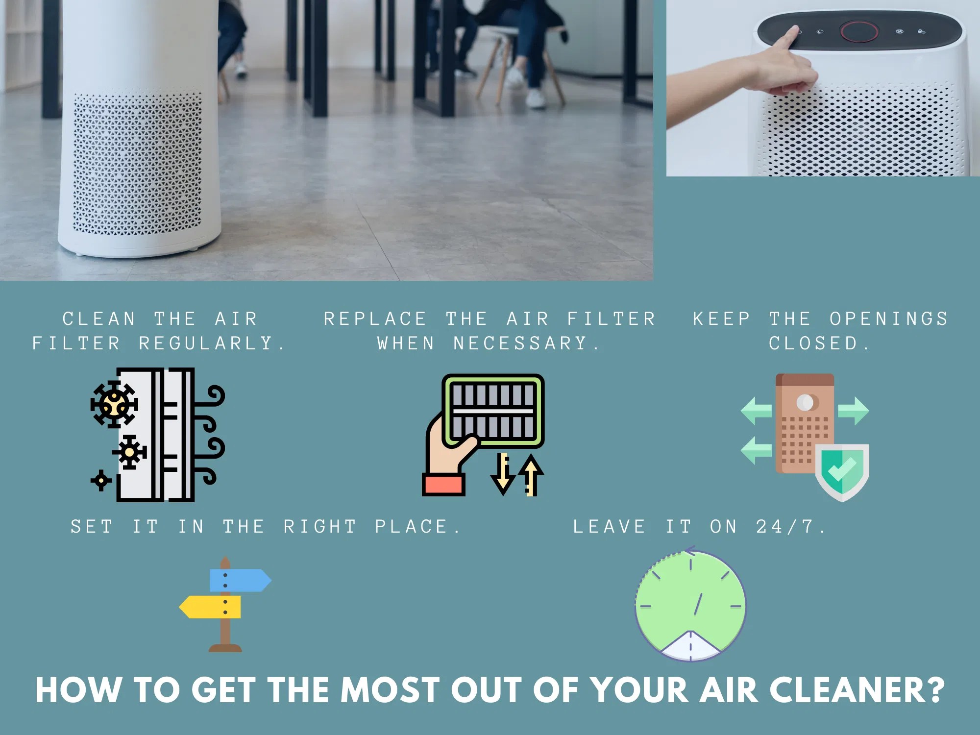 How to Get the Most Out of Your Air Cleaner? Liven Up