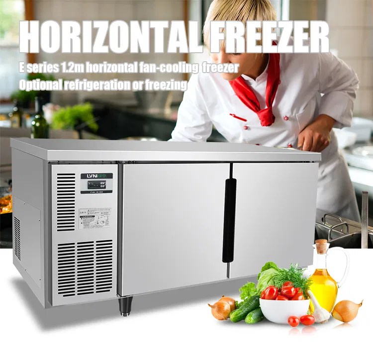 Commercial chef base refrigerator 3 door under bench commercial