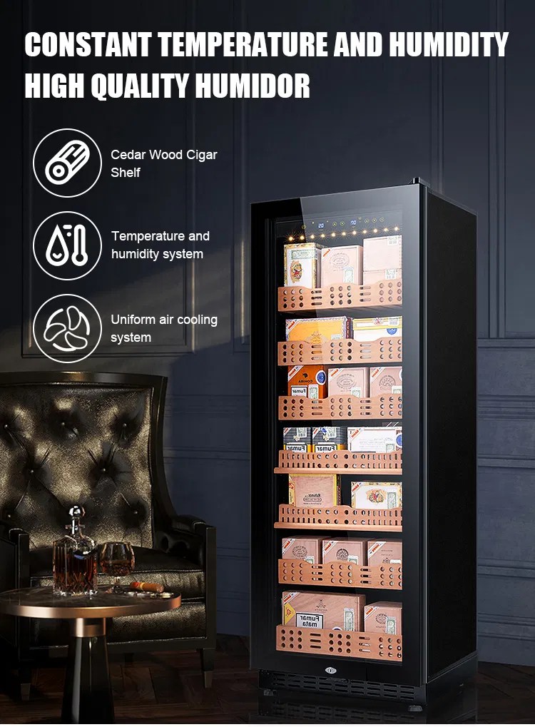 Factory Wholesale Cigar Fridge Electric Humidor Custom Cigar Humidors