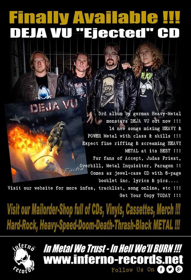 Interview with DEJA VU FILTHY DOGS OF METAL