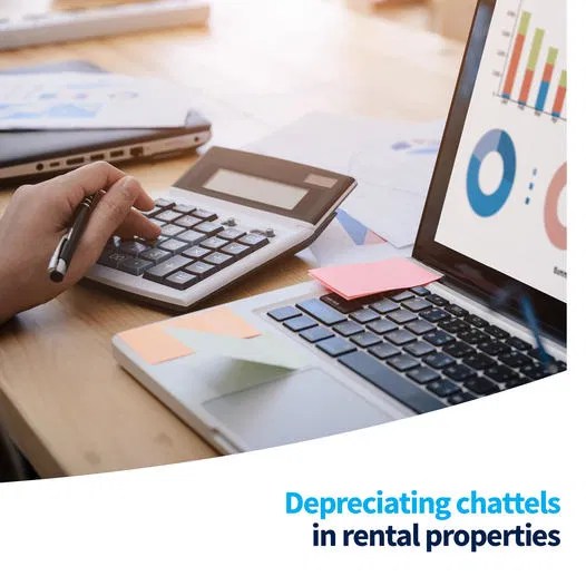 Depreciating chattels in rental properties Harcourts Patras & Co