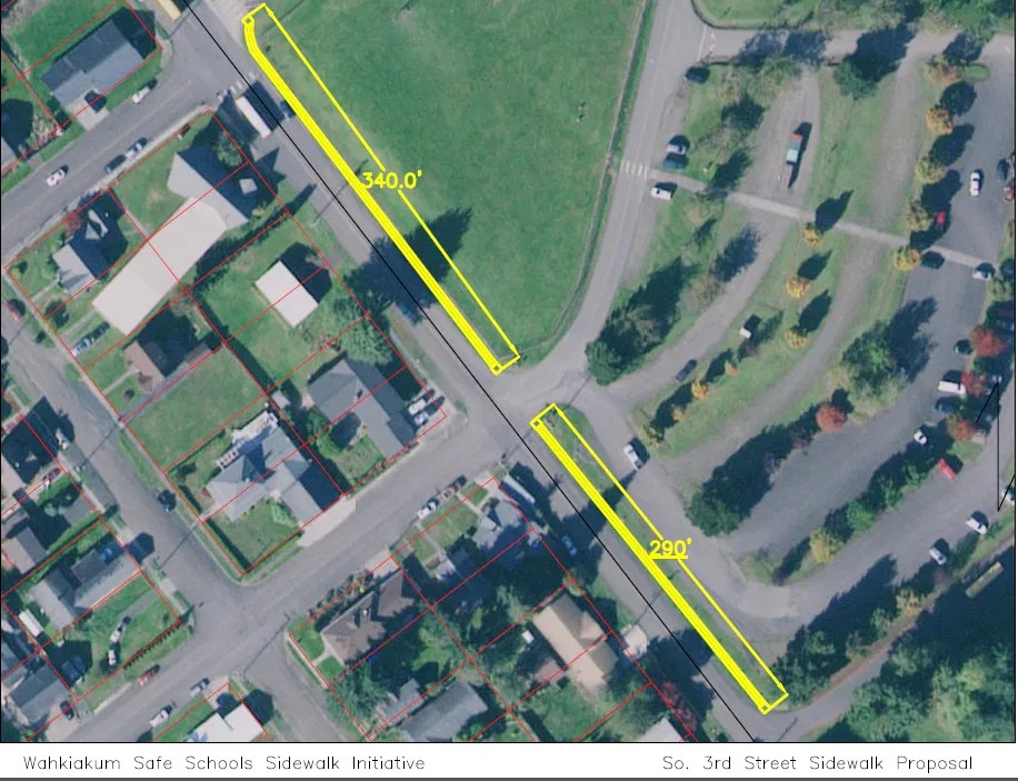 SCHOOL SIDEWALK Town of Cathlamet