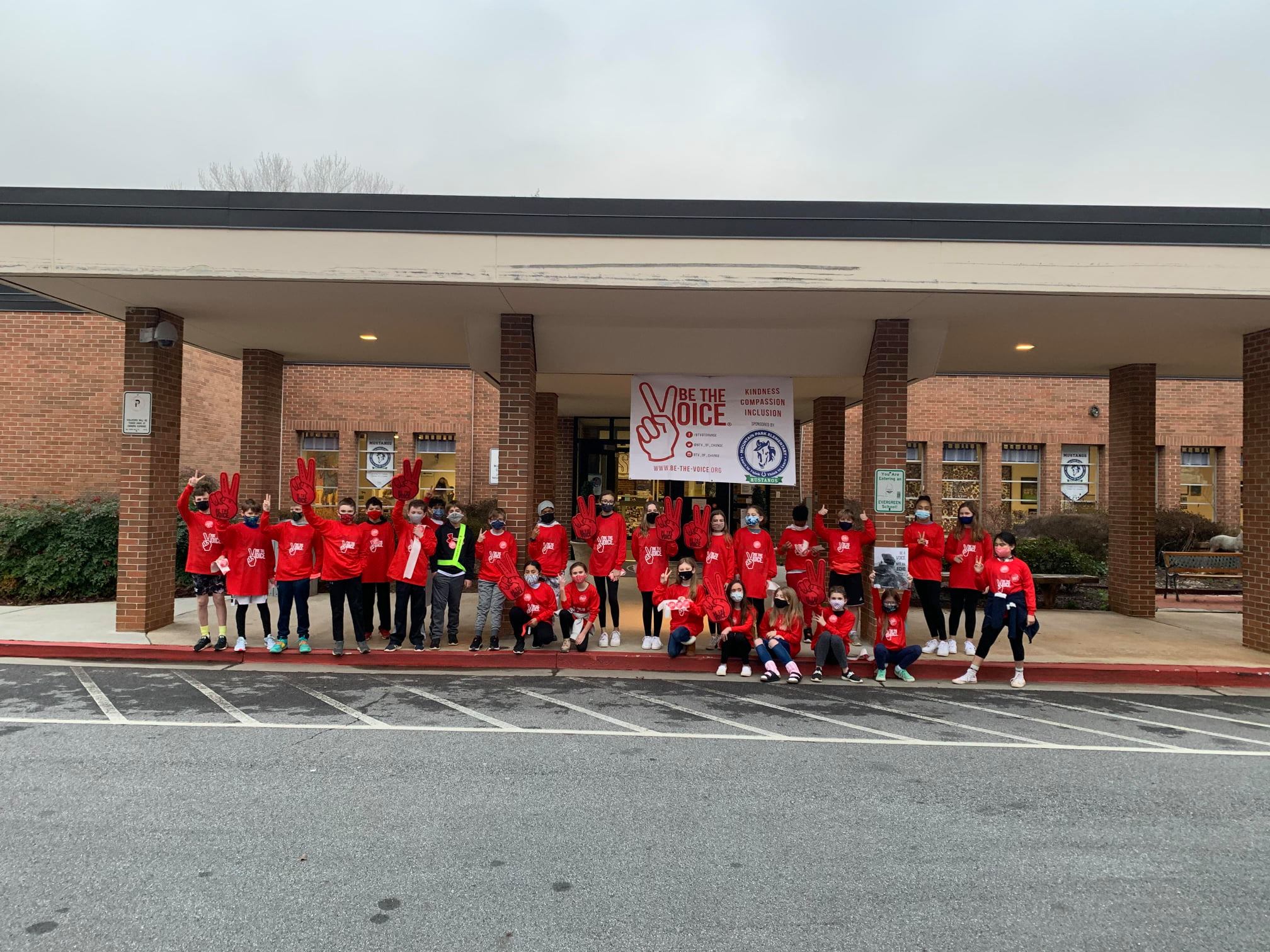 KICKOFF BTV WITH MOUNTAIN PARK ELEMENTARY Be THE Voice