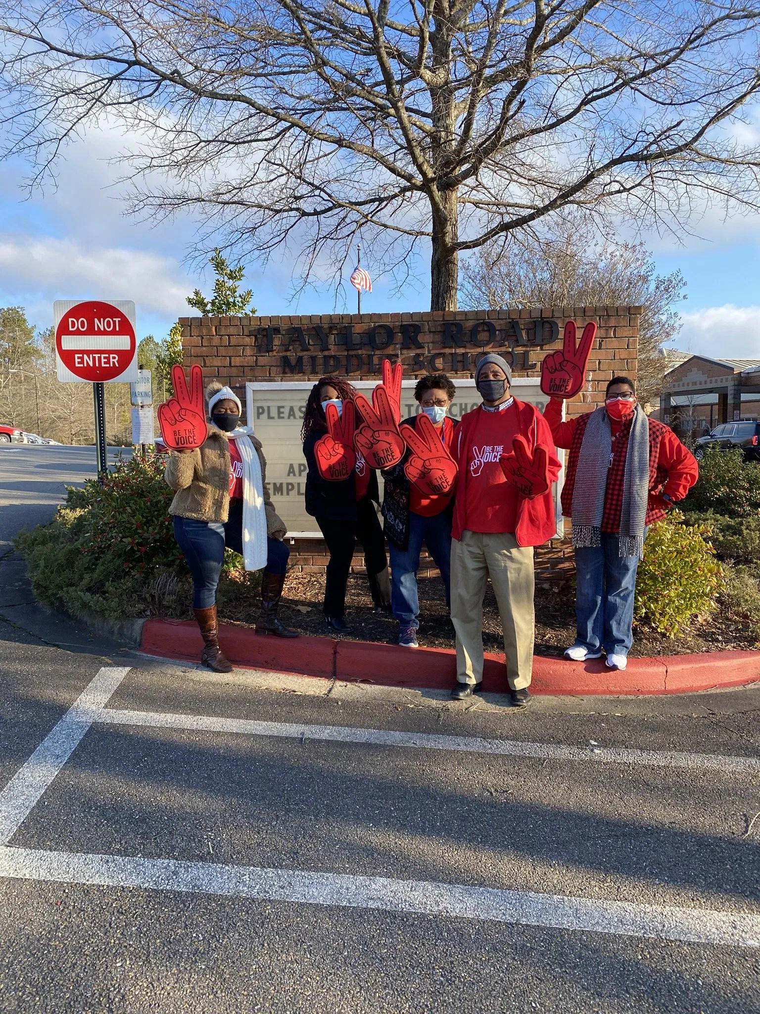 KICKOFF BTV WITH TAYLOR ROAD MIDDLE SCHOOL Be THE Voice