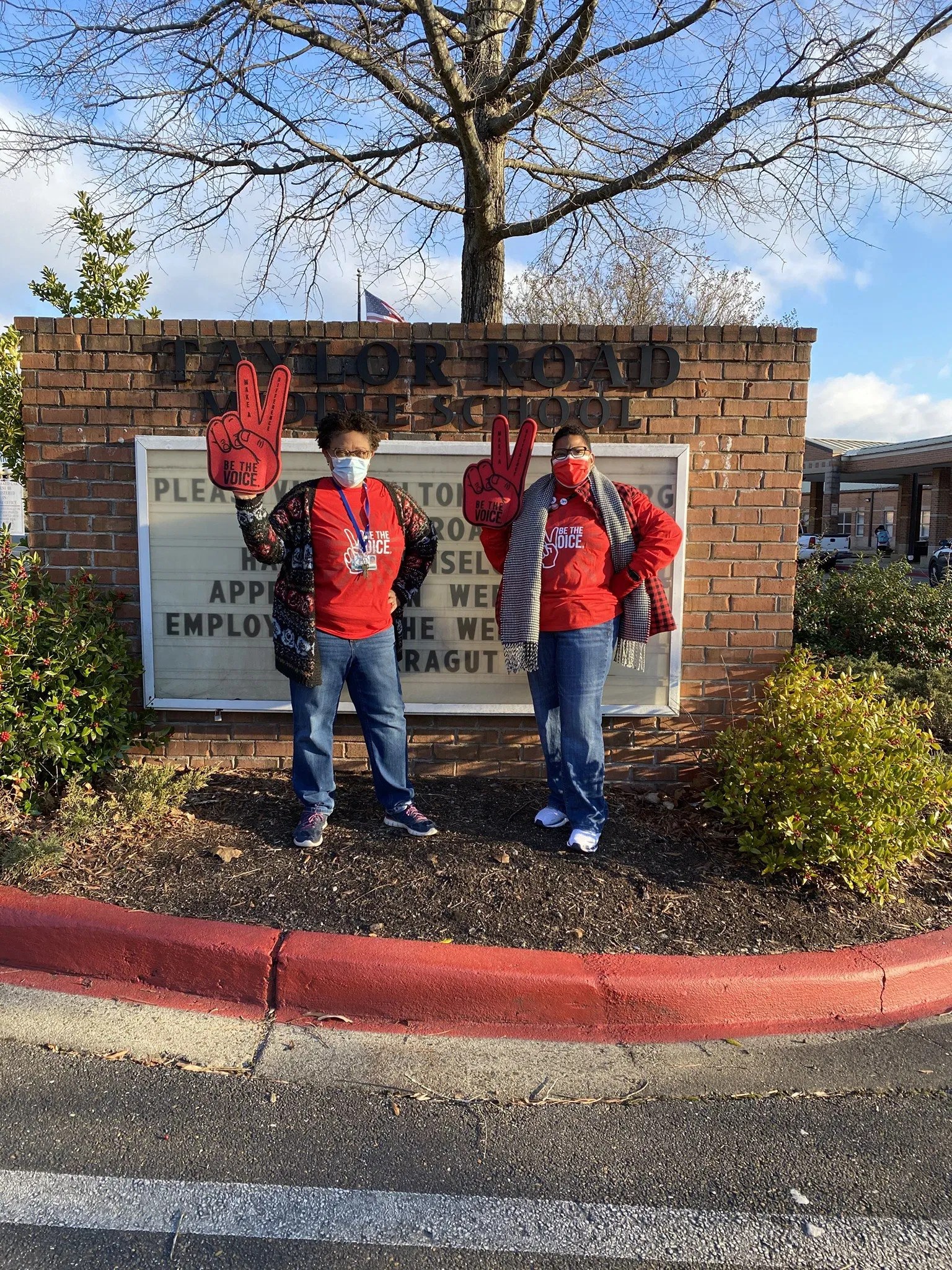 KICKOFF BTV WITH TAYLOR ROAD MIDDLE SCHOOL Be THE Voice