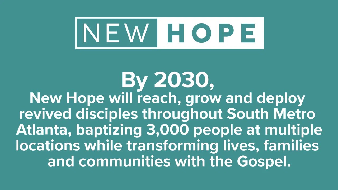New Hope Mission and Vision New Hope Resource Center