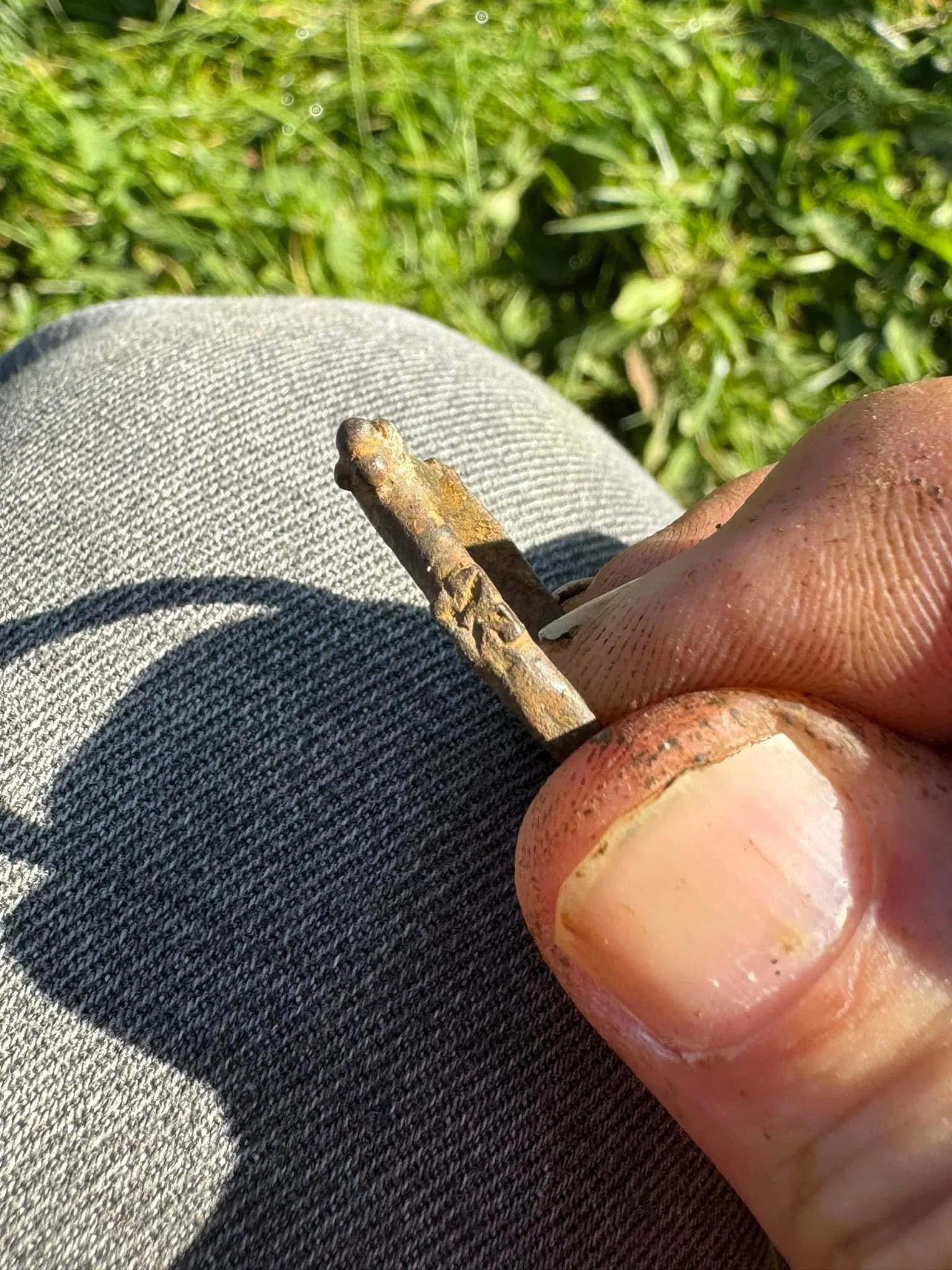 October 15th , Tewkesbury Club Dig Find Of The Day Mercia Metal