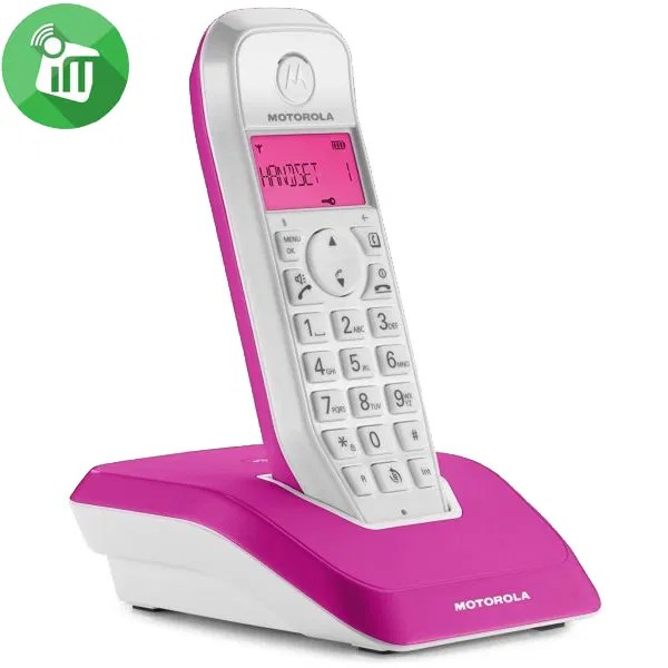 Motorola Digital Cordless Phone White/Green Egy Store
