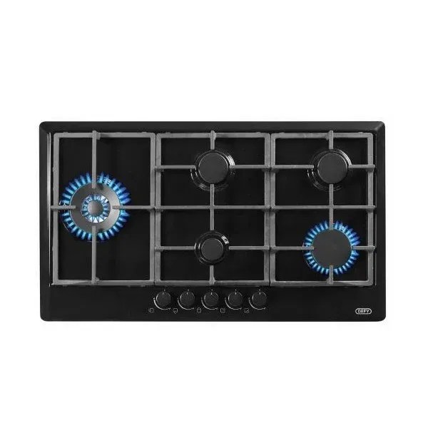 Defy 90cm 5 Burner Gas Hob DHG128 GoToGas