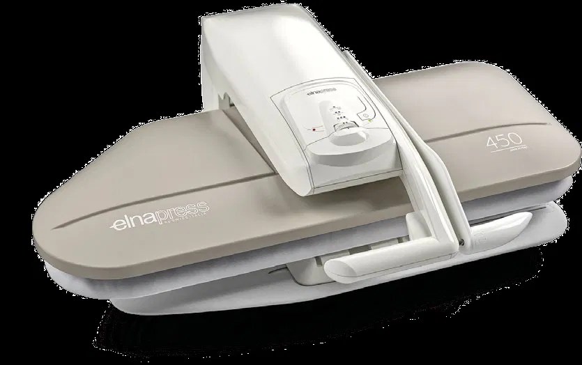 The Elna EP450 ironing press has just arrived