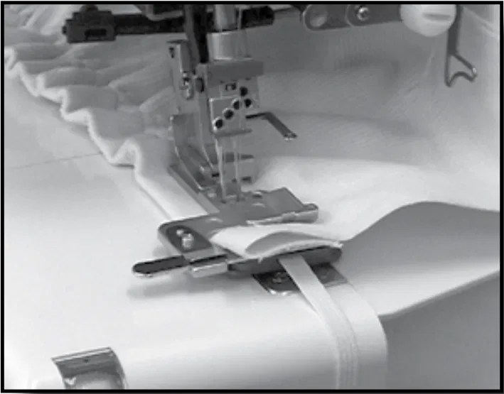 Elastic Gathering foot (C) for Janome 1200d and elna 845 The Sewing