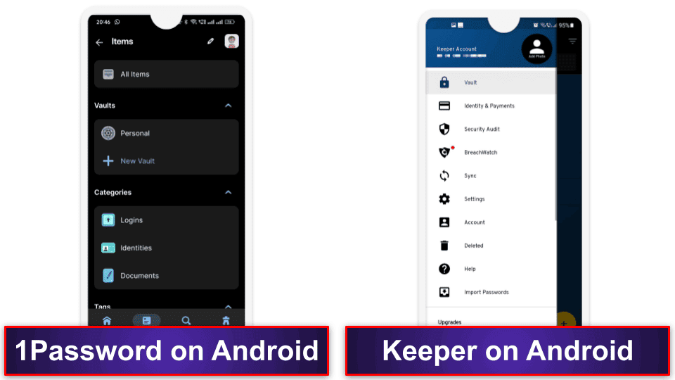 1Password vs. Keeper 2023 — Which One Is Better?