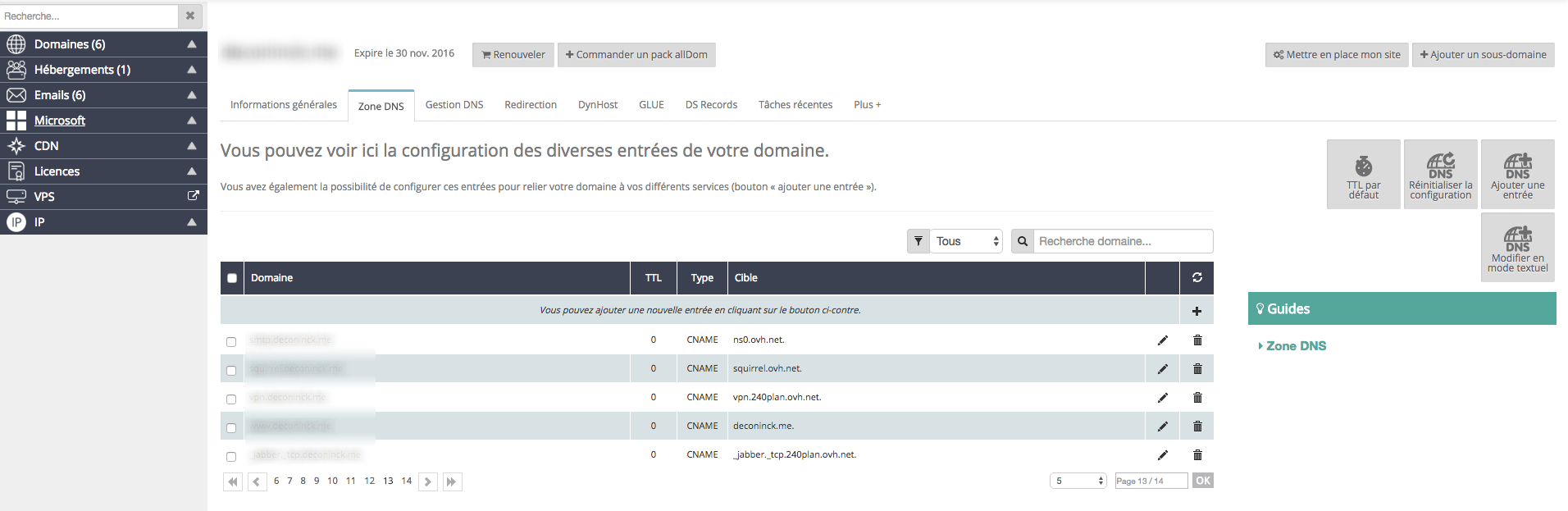 Configurer un domaine OVH sur Sarbacane®