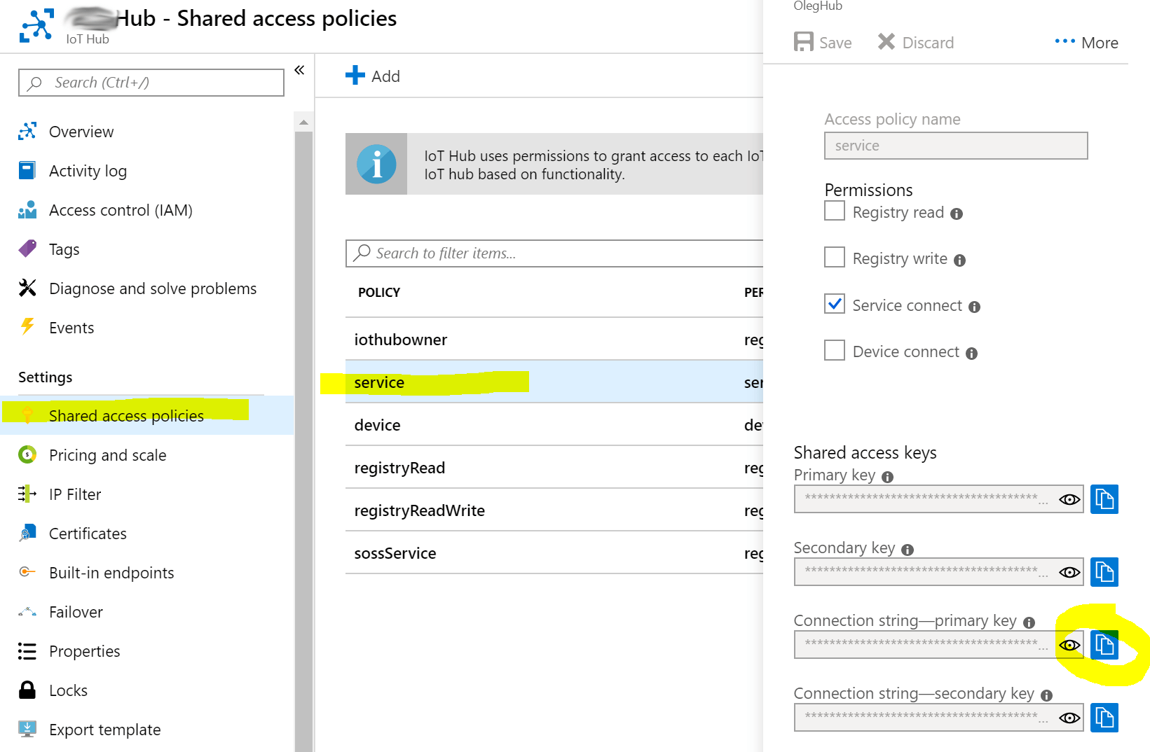 Azure IoT Hub — ScaleOut Digital Twin Streaming Service™ 1.0 documentation
