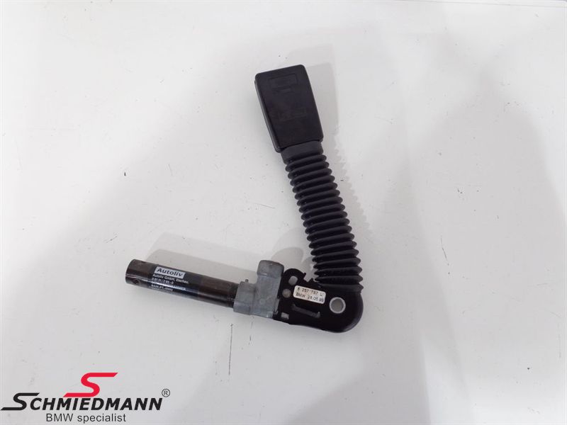 Seat belt lock with seat belt tensioner front L.side 52108253733, 52