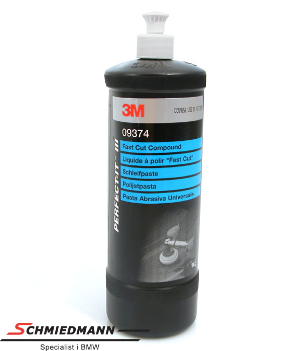 Wax polish coarse compound 3M fast cut compound 1L can 3M09374