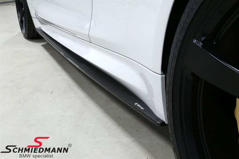 Sideskirt Extention Set Carbon Original 3d Design To Be Installed Under The Original Sideskirts 1006 0