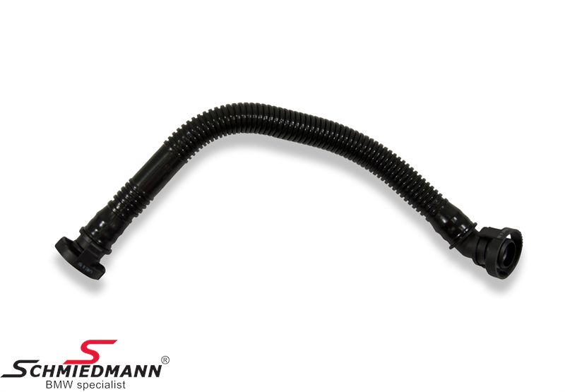 Hose from the cylinderhead cover to the crankcase ventilation valve