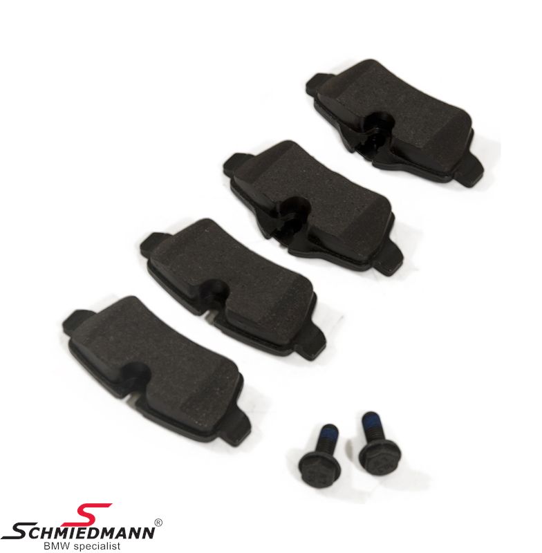 Brake pads rear original SWAG Germany 34216778327, 34 21 6 778 327, 6778327, 34216778327