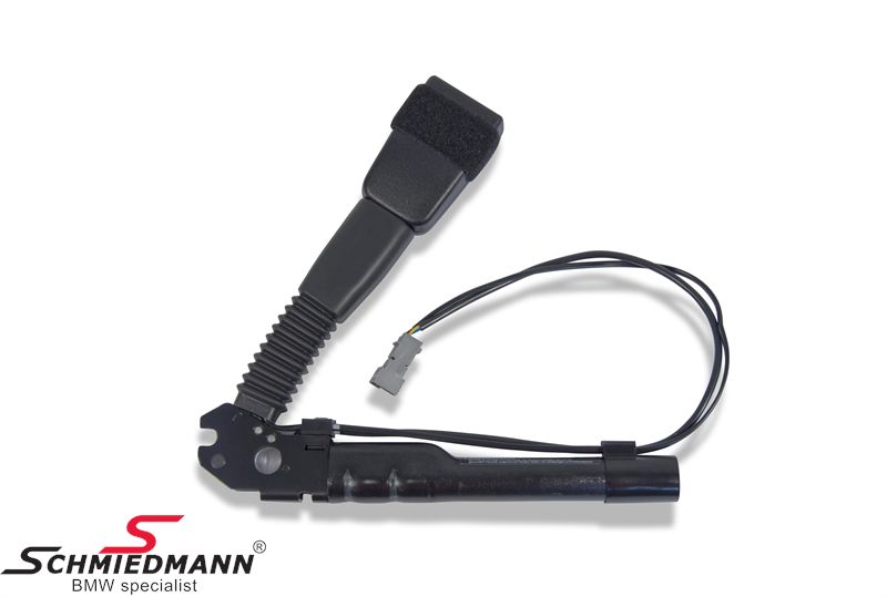 Seat belt lock with seat belt tensioner front L.side 72117213563, 72