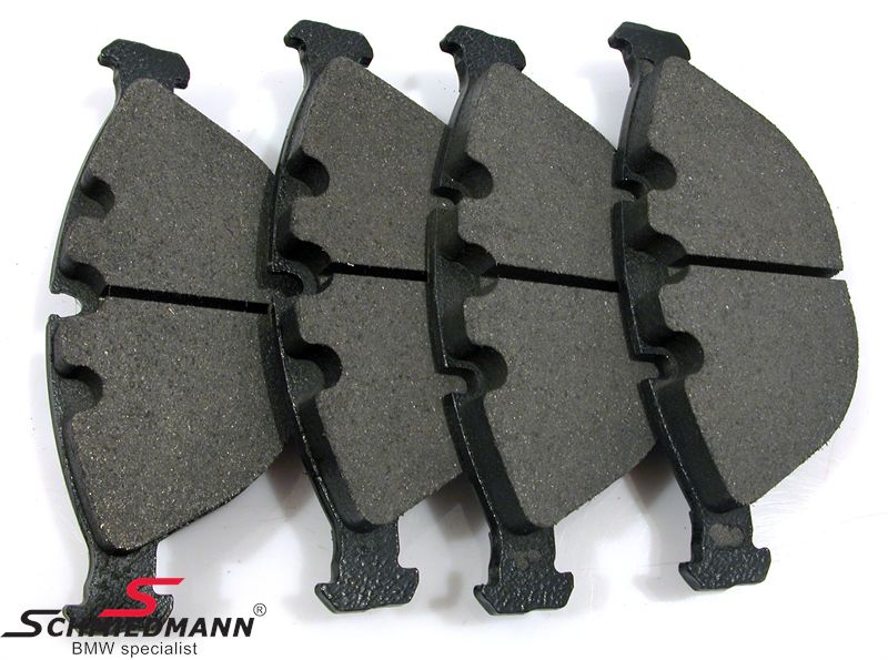 Brake pads front Original Hella Germany 34116761282, 34 11 6 761 282, 6761282, 34116761282H