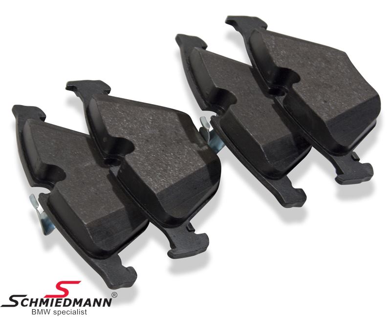 Brake pads front Original Hella Germany 34116850885, 34 11 6 850 885, 6850885, 34116850885H