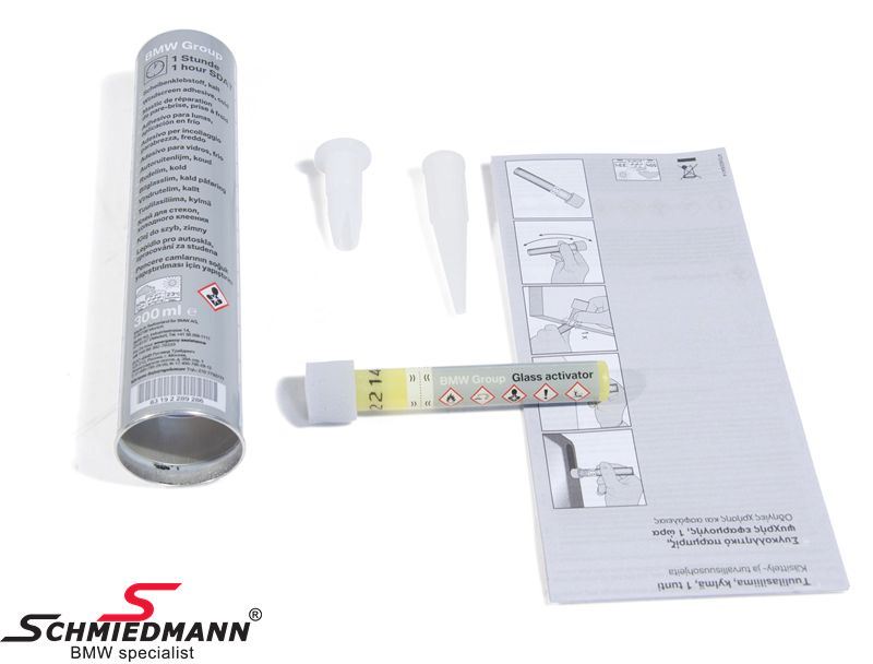Windscreen glue mounting kit original BMW 83192289285