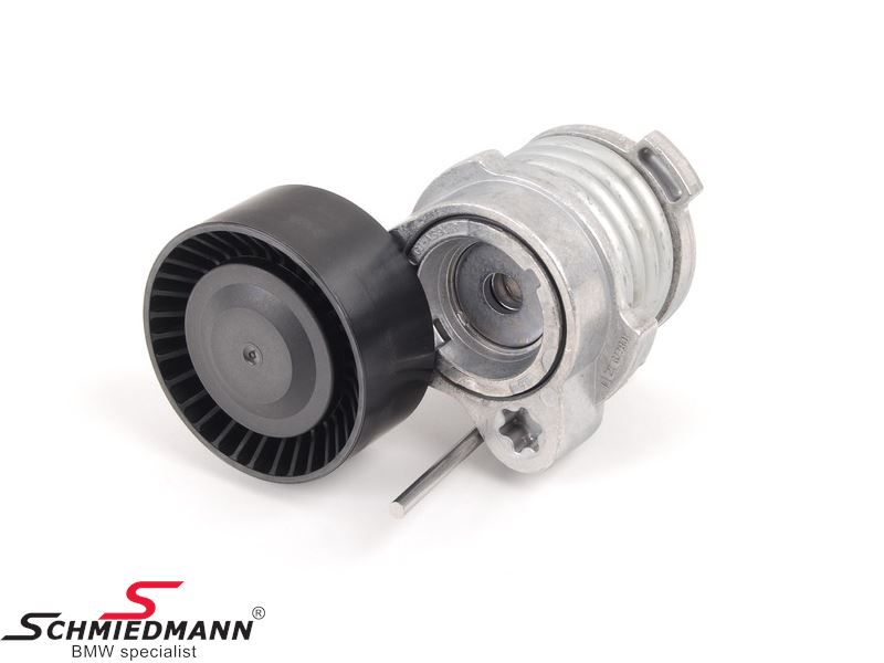 BMW X5 (F15) Belt tensioner complete with wheel V.Belt Schmiedmann New parts