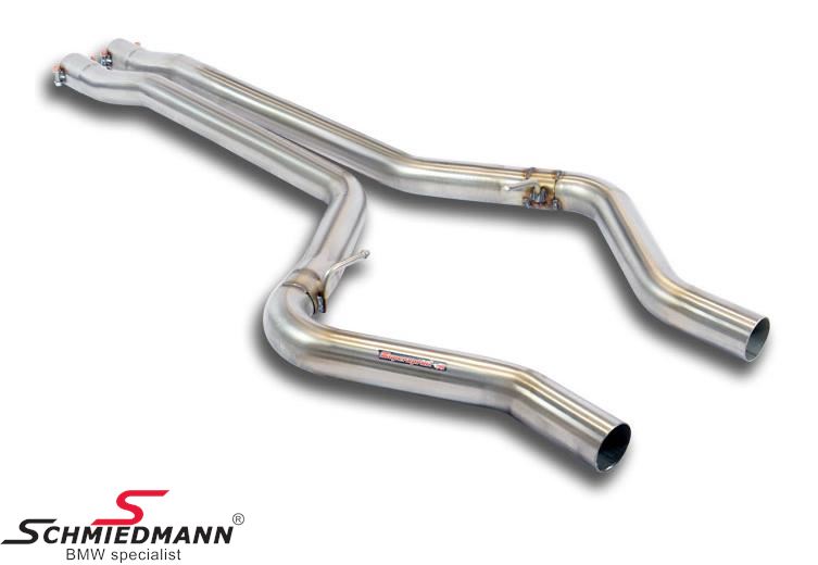 Middle pipe Supersprint Twin Pipe Design from the front pipe to the