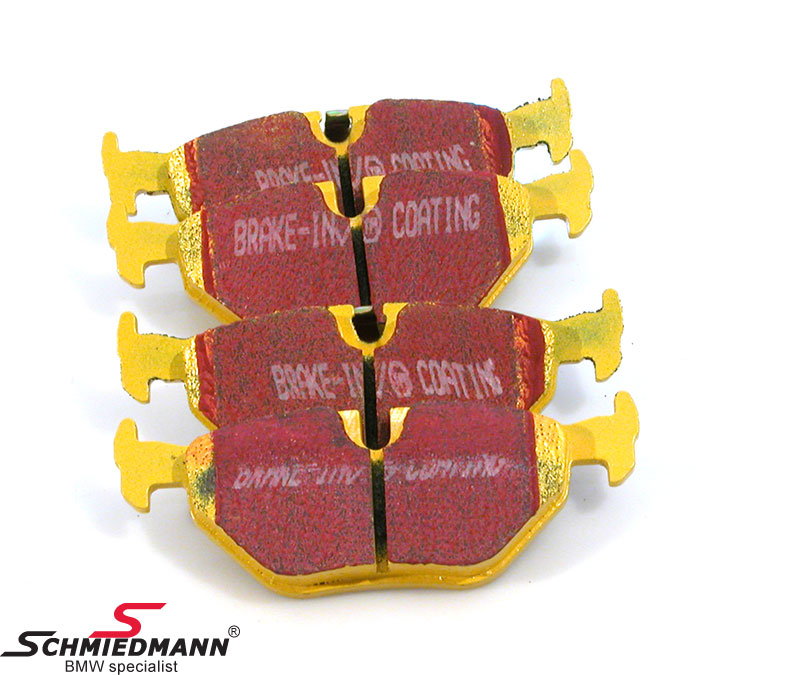 Racing brake pads front EBC yellow stuff (for road and racetrack) DP41211R
