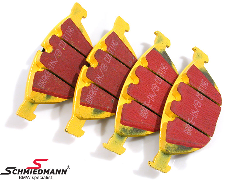 Racing brake pads front EBC yellow stuff (for road and racetrack) DP41482R