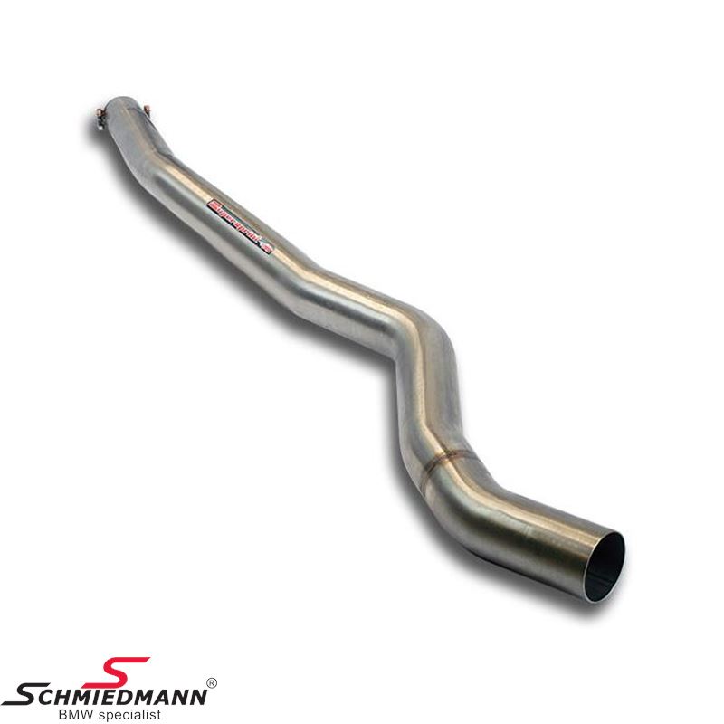 Middle pipe without silencer Supersprint from the front pipe to the