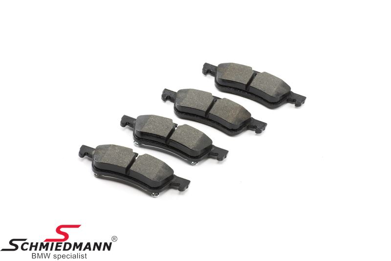 Brake pads rear, original HELLAPAGID Germany 34216762871, 34 21 6 762 871, 6762871