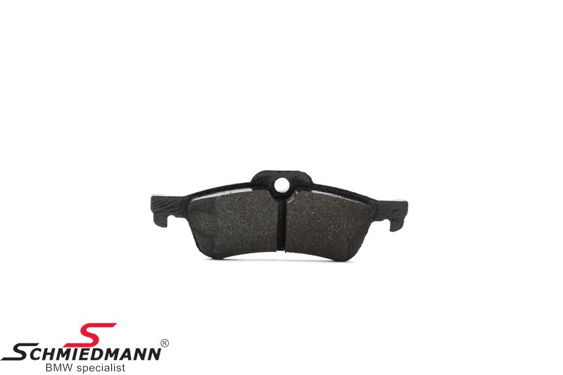 Brake pads rear, original HELLAPAGID Germany 34216762871, 34 21 6 762 871, 6762871