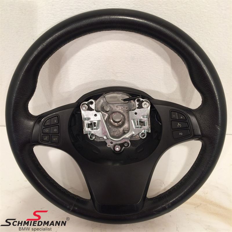 Sport steering wheel leather without airbag original BMW 32306778404